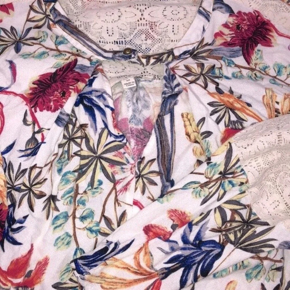 Umgee size medium floral boho skater dress - Picture 5 of 6